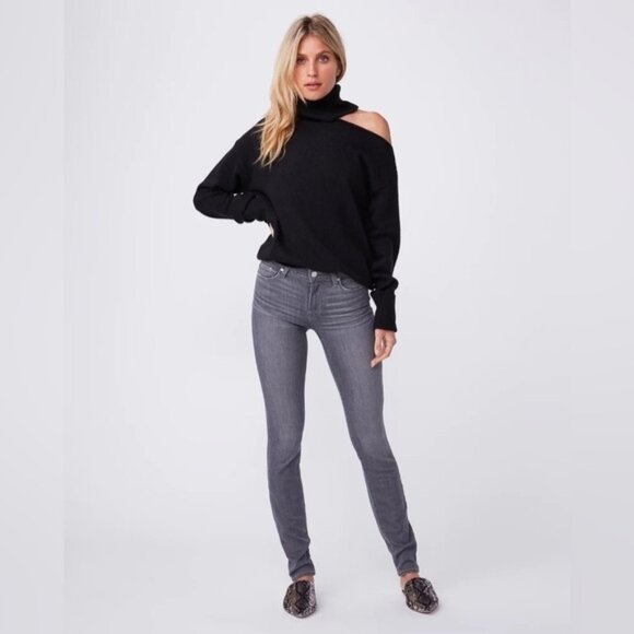 M Denim - PAIGEVerdugoUltraSkinnyJeansinStoneDustGreysizeUS29